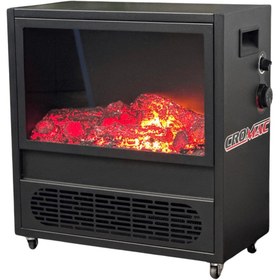Resim BFB ENDUSTRİYEL MUTFAK Cromac Elektrikli Dekoratif Şömine 50*54*26 cm 