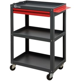 Resim Genel Markalar 67x85x40cm 1 Çekmeceli Taşıma Arabası 