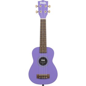 Resim Kala Ukadelic Soprano Ukulele (Ultraviolet) 