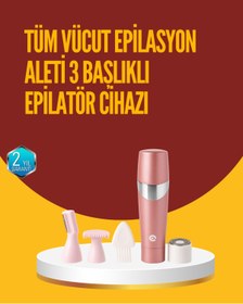 Resim pazarella Acısız ve Hassas Tüy Temizleme Cihazı – 3 Başlıklı 
