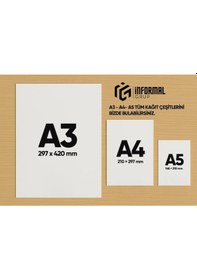 Resim İnformal Fotokopi Kağıdı Premium Kalite A5 80 Gr 250 Yaprak 