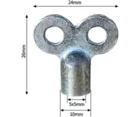 Resim Speed Out Anahtar Petek Radyatör Hava Alma Anahtarı Havlupan Purjör Kalorifer Tamir Aparatı 