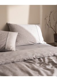 Resim Orpen King Size %100 Pamuk Madame Coco Crep Baskılı Nevresim Takımı - Gri 8684427178720 Gri 