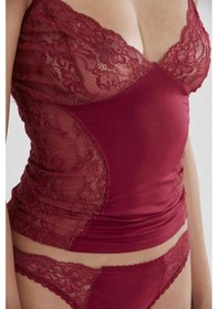 Resim Pierre Cardin Kaşkorse Atlet Külot Takım 391 Bordo 001 