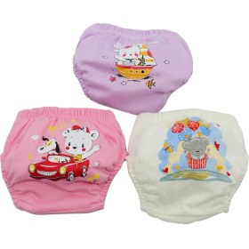 Resim pundikids Poopes 3lü Kız Çocuk Alıştırma Külot 