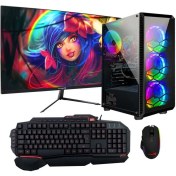 Resim Turbox Tx401 i5 2400 8GB Ram 256GB SSD 4GB R7 240 23.6 inç Monitör Masaüstü Oyun Bilgisayarı 
