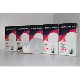 Resim 3K ÖZGÜR ELEKTRİK 5'li 9w Günışığı Ampul -gecem 