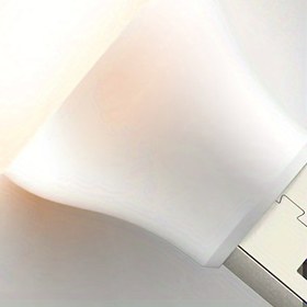 Resim smartMini USB gece lambası, sıcak beyaz göz lambası, okuma lambası, yatak odası, mutfak, oturma odası gibi yerlerde kullanılabilir, taşınabilir USB LED gece lambası 