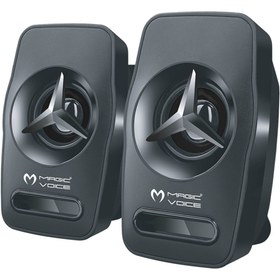 Resim Go İthalat MAGICVOICE T-19 1+1 USB PC MİNİ HOPARLÖR (2X3 WATT) (5263) 