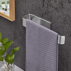 Resim Paslanmaz Çelik Havluluk/Yapışkanlı Sistem/Banyo Askısı/Havlu Askısı / 24cm 