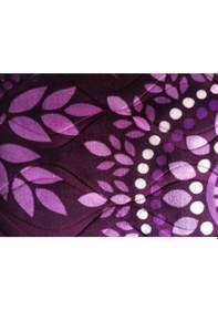 Resim Sarar Çift Kişilik Battaniye Point Mürdüm Mor 