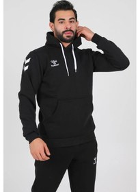 Resim Hummel Armın Kapşonlu Sweathshırt Siyah 