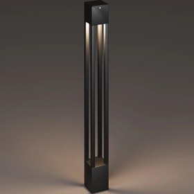 Resim Anka Bollard Bahçe Aydınlatması | IP65 LED Alüminyum | TENKA - 100 CM / 4000K / GU10 