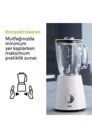 Resim Braun JB3060WHS Buz Kırıcı Beyaz Blender 