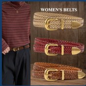 Resim Kadınlar için Dikişli Kemer, İğne Tokalı, Kore Stili, Kot Pantolon ve Rahat Kıyafetler ile Birleştirme İçin Mükemmel, Çok Yönlü Bir Aksesuar. 