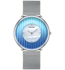 Resim Fochsia Lıge Genç Kadınlar Mavi Gradyan Kadranlı Minimalist Kuvars Kol Saati Diğer 