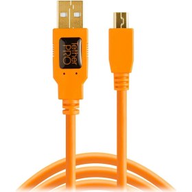 Resim Tether Tools Tetherpro Usb 2.0 To Mini-b 5-pin - Bağlantı Kablosu 4.6m-65437 