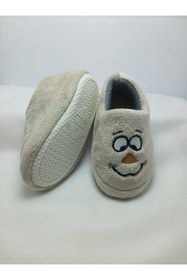 Resim Doğumgünü Marketim Çocuk / Bebek Kaydırmaz Taban Panduf Figürlü Çok Amaçlı Okul Kreş Patiği Ev Patiği 