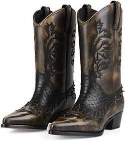 Resim Kahverengi Bayan Kovboy Çizmesi (Dawn) 