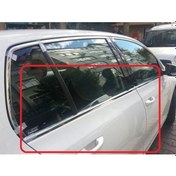 Resim Vw Golf 6 Krom Cam Çıtası 4 Prç 2009-2013 Paslanmaz Çelik 