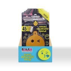 Resim Emoji Oto Kokusu Vanilya 24Lü Paket 