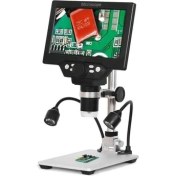 Resim Elektronik Devre Tamiri İçin Kaliteli Renkli Ekranlı Dijital Büyüteç Mikroskop 1200X 