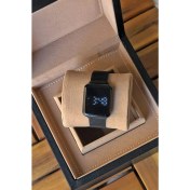 Resim Spectrum Erkek Siyah Hasır Çelik Kordon Dijital Dokunmatik Bay Kol Saati 