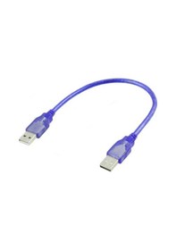 Resim 30cm - Usb 2.0 Erkek Erkek Kablo - Iki Ucu Usb Kısa Kablo 