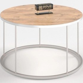 Resim Uslucan Alışveriş Orta Sehpa Terra Lüx Gümüş Ceviz Çok Renkli 