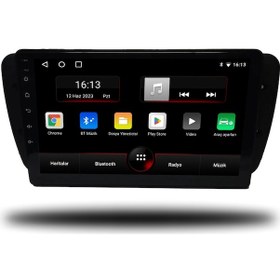Resim Oskodi Seat İbiza Android Carplay Multimedya 2008-2015 6gb Ram + 128gb Hafıza 