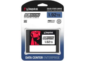Resim Kingston 1.92 Tb Kıngston 2.5" Sata3 SSD 560/530 SEDC600M/1920G 