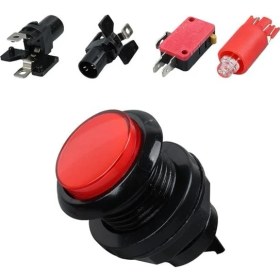 Resim Powermaster IC-180J-1 Atari Butonu 12V Ledli Kafa Çapı 24MM Delik Çapı 24MM 