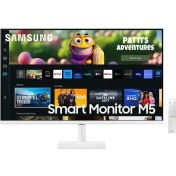 Resim Samsung Akıllı Tv-monitör Tizen İşletim Sistemi 80cm Ekran 32" Wi-fi Bağlantı 4ms 60hz 1920 X 1080 Fullhd Smart Slim Monitör Tv 