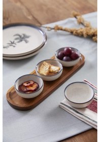 Resim Kütahya Porselen Palmiye Multi 4 Parça 8 Cm Kase 80794 Çok Renkli 