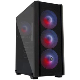 Resim FC-9440G 650W 80+ 4x120MM RGB Fan Temperli Cam Mesh USB 3.0 ATX Mid-Tower Gaming Kasa 