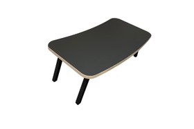 Resim MİLTON KATLANABİLİR MDF LAPTOP SEHPASI, ANTRASİT 