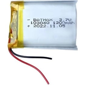Resim Sh Powermaster 103040 3.7 Volt 1200 Mah Lityum Polimer Pil Najmaddin 
