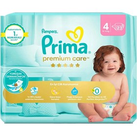 Resim Prima Bebek Bezi Premium Care 4 Beden 23 Adet - Gratis 
