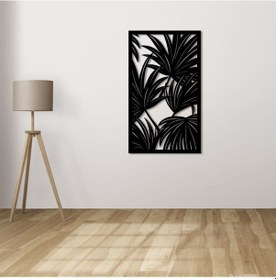 Resim Gizemli Orman Yaprakları Metal Duvar Dekoru 