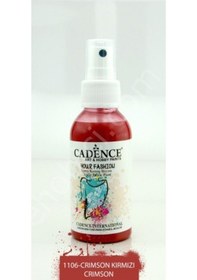 Resim Cadence Your Fashion Sprey Kumaş Boyası - 1106 Crimson Kırmızı 