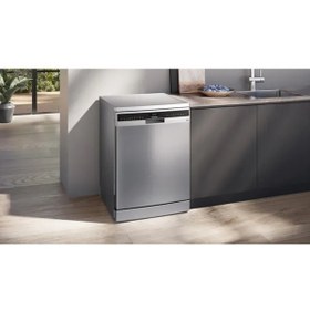 Resim Siemens SN25EI82AT 7+1 Programlı Home Connect Inox Bulaşık Makinesi 