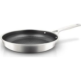 Resim Uniqella Silver Pro Serisi 26cm Tava Çelik 
