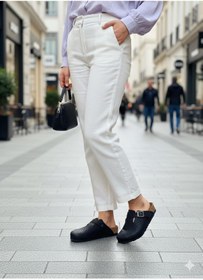Resim hayalim shoes Kadın Mantar Taban Keçeli Konfor Modeli Kışlık Önü Kapalı Günlük Rahat Ev Terliği 