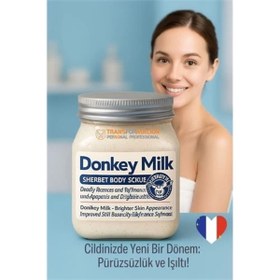 Resim toganshop BFS Donkey Milk Vücut Peelingi 500 ml - Ölü Deri Temizleyici, Cilt Aydınlatıcı ve Yoğun Nemlendiric 