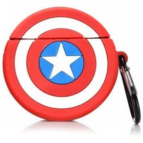 Resim Microsonic 3. Nesil Kılıf Cartoon Figürlü Silikon Captain America 