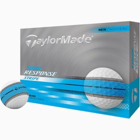 Resim Tour Response Stripe Golf Topu Yumuşak Urethane Kaplama Premium Seri - Neon Mavi 