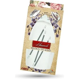 Resim Feyza Design Yumuşak ve Dayanıklı Teflon Ev Ütü Altlığı, Pratik Kullanım Sağlar 