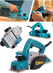 Resim Genel Markalar 3300 Watt Bakir Sargılı Metal Şanzuman Çift Bıçakli Planya Rende Makinesi Dkt-3300mplny 