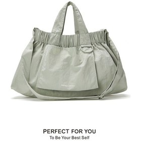 Resim Perfectforyou Ladies Handbag All-match Large-capacity Shoulder Bag-green Yeşil 