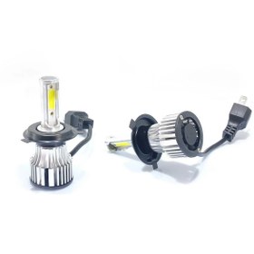 Resim Photon Vw Transporter T4 Led Xenon Uzun + Kısa Far Ampulü H4 Duo Yeni Seri Beyaz Uyumlu 